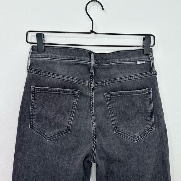 Mother The Insider Crop Step Fray Jeans in Save Your Soul Size 28 - Picture 5 of 10